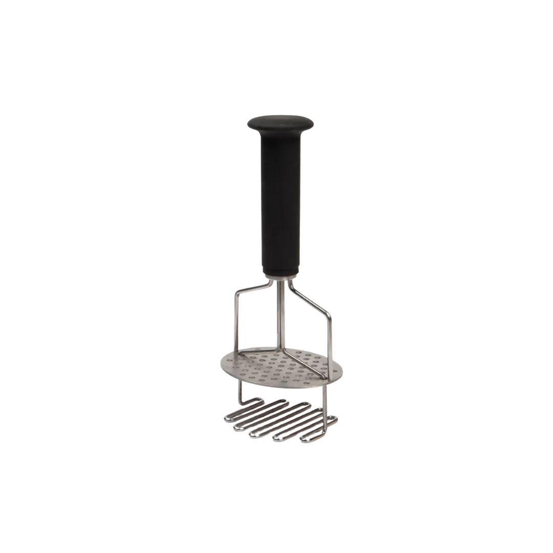 Dual-Action Potato Masher with Soft Grip Handle