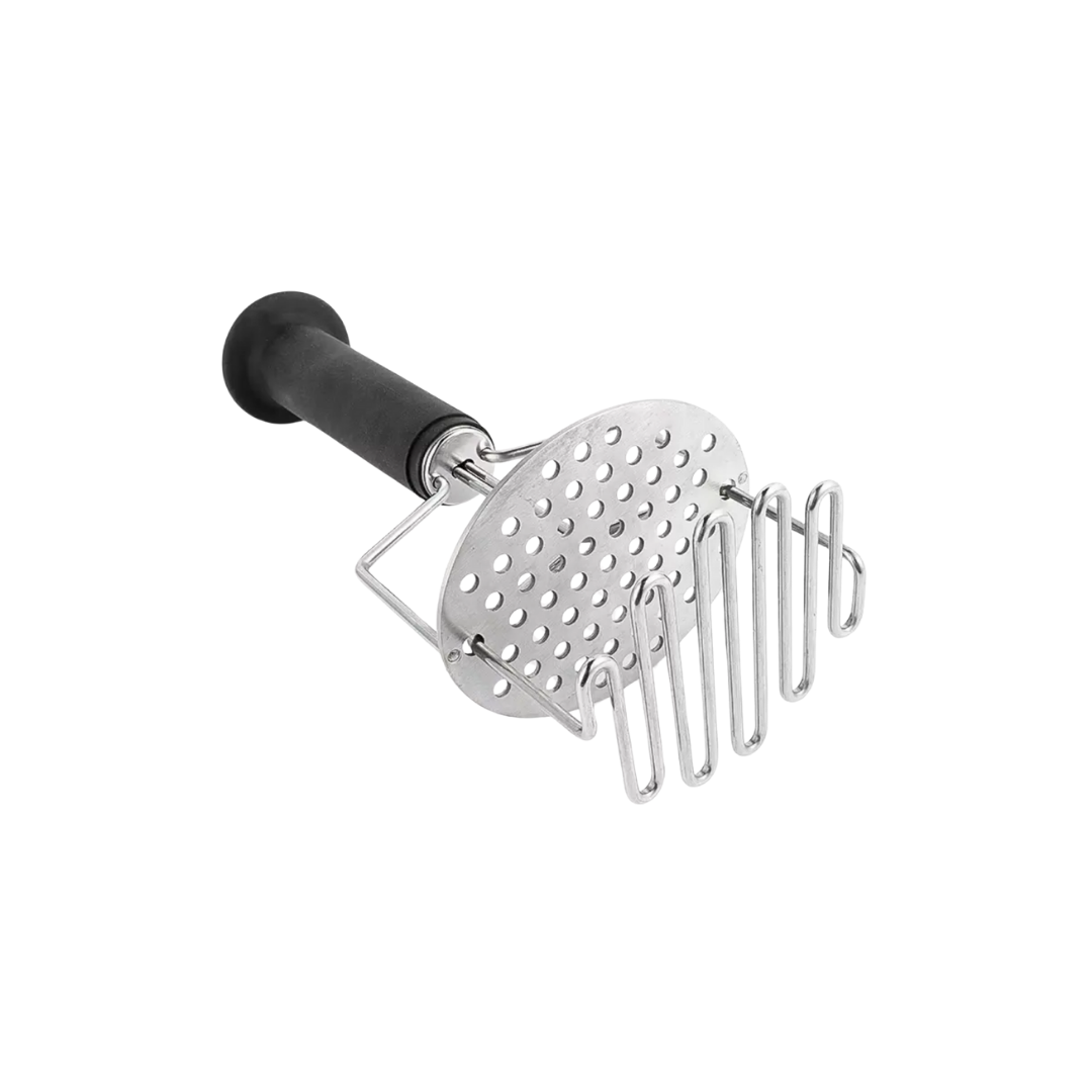 Dual-Action Potato Masher with Soft Grip Handle