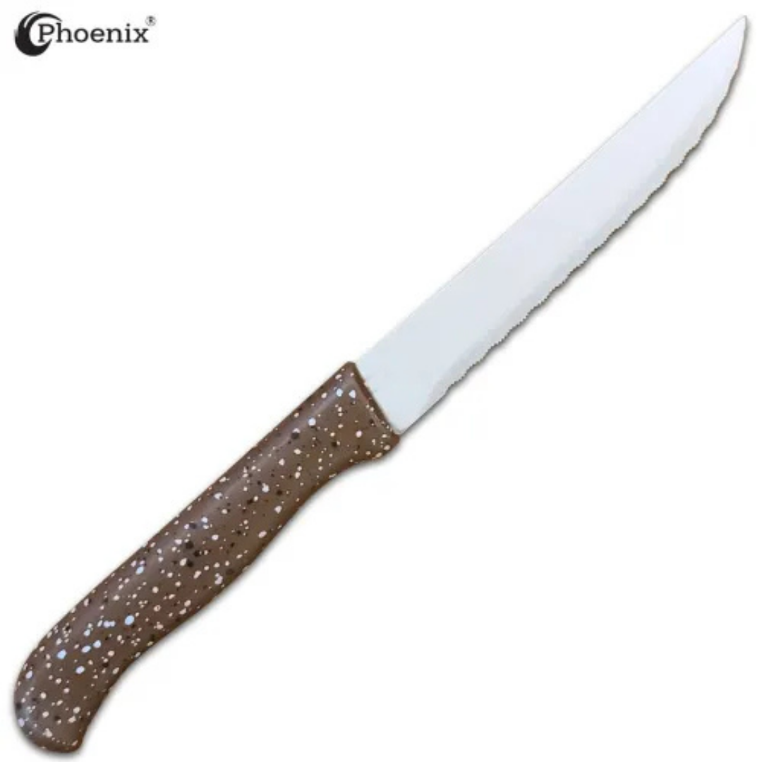 Phoenix Serrated Kitchen Knife of 6
