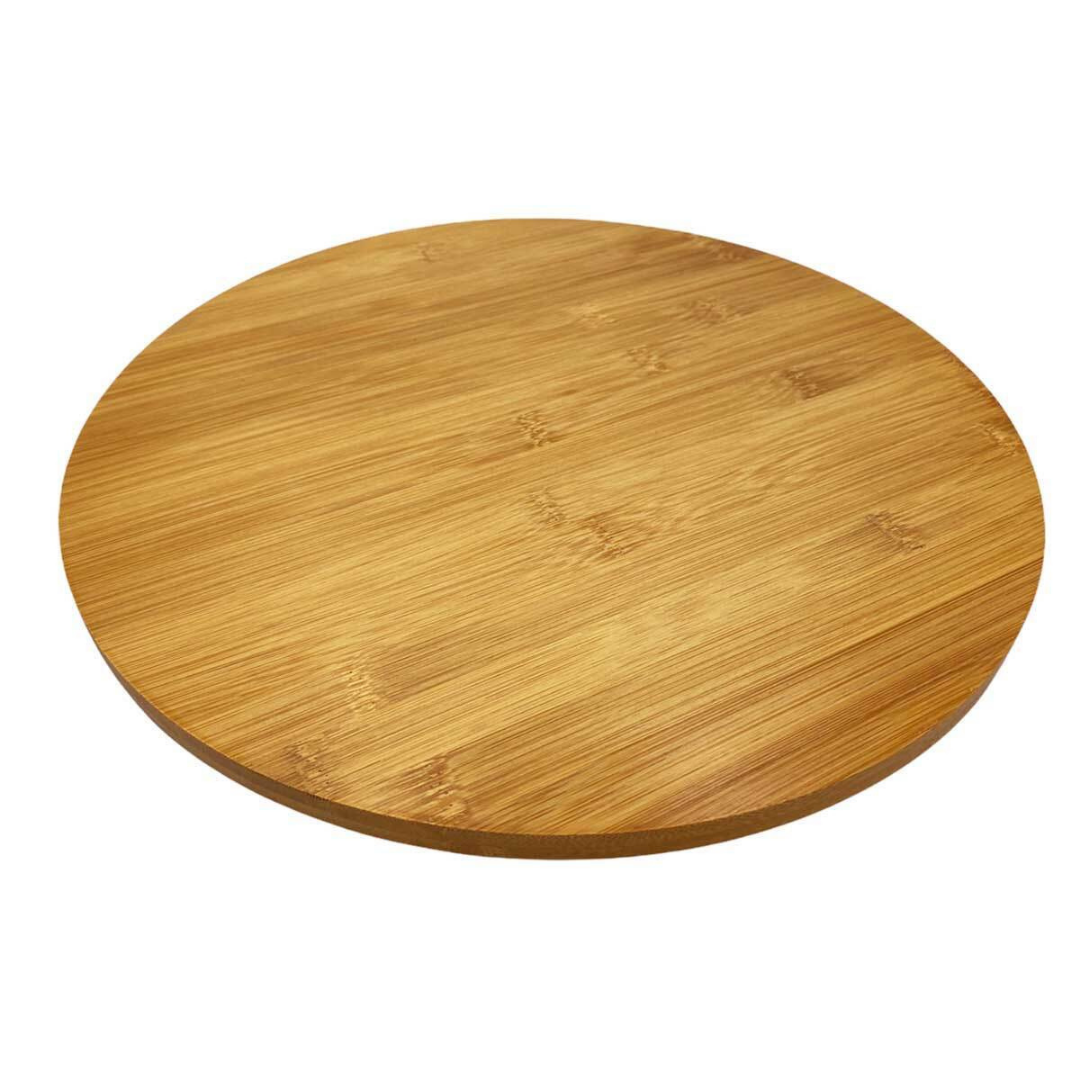 Round Bamboo Cutting & Serving Board