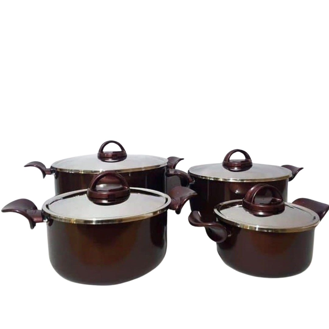 Phoenix Deep Casserole Pot with Stainless Steel Lid