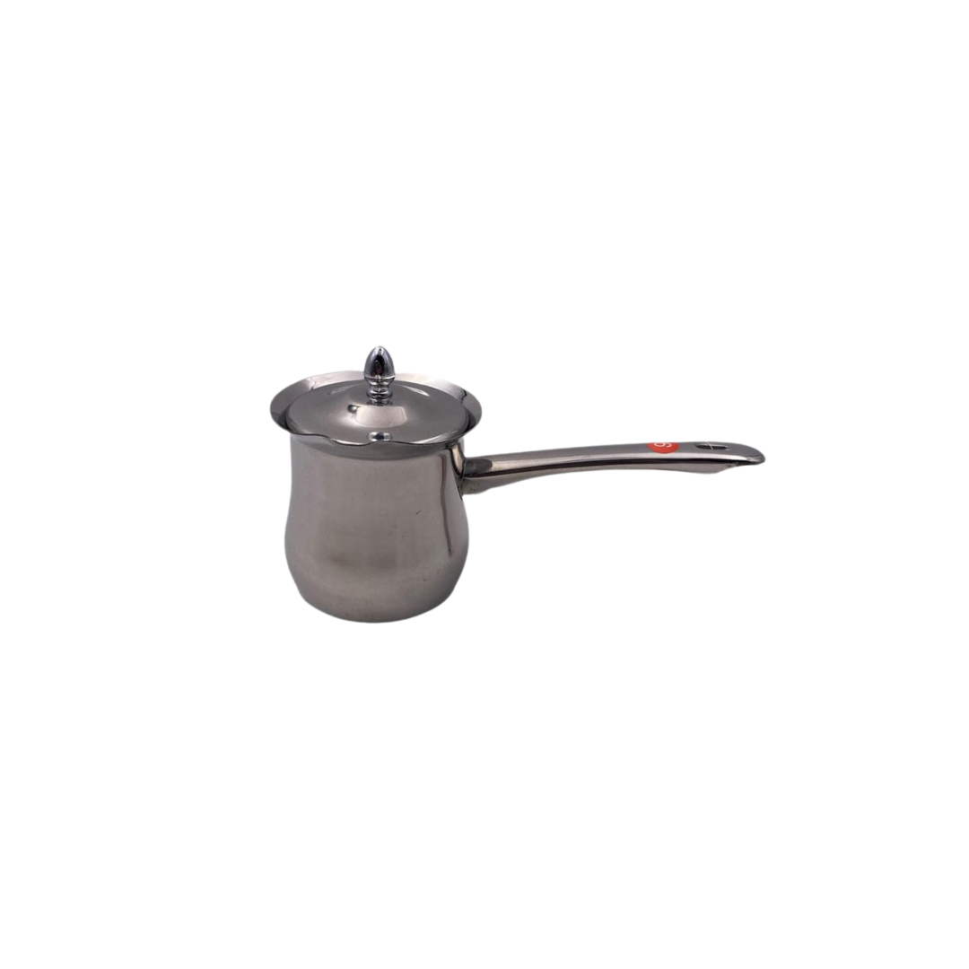 Stainless Steel Turkish Coffee Pot with Lid