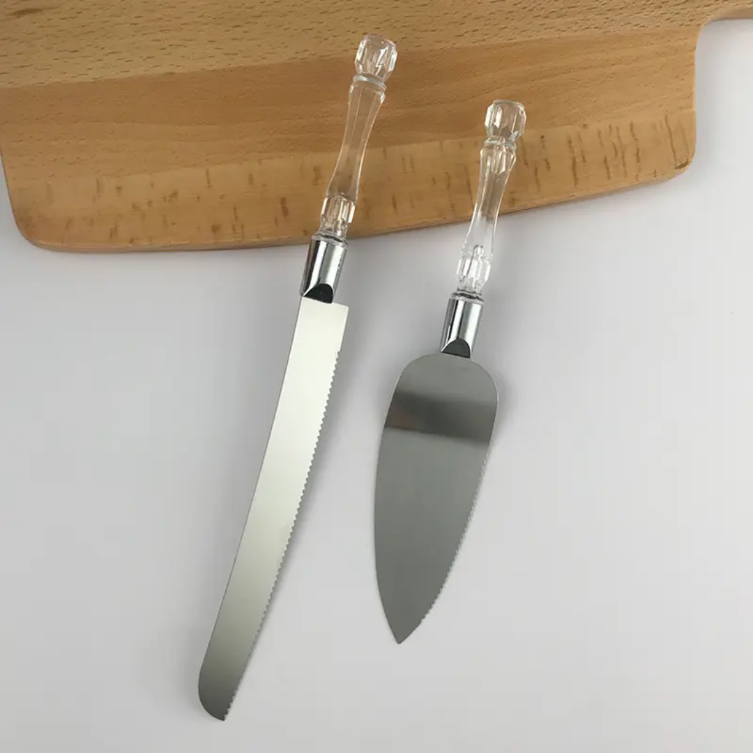 Cake Knife and Server Set