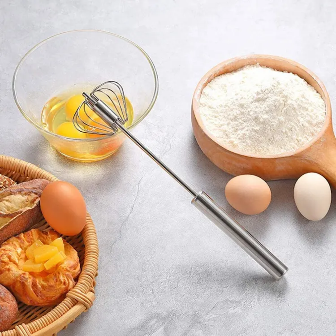 Stainless Steel Push Whisk