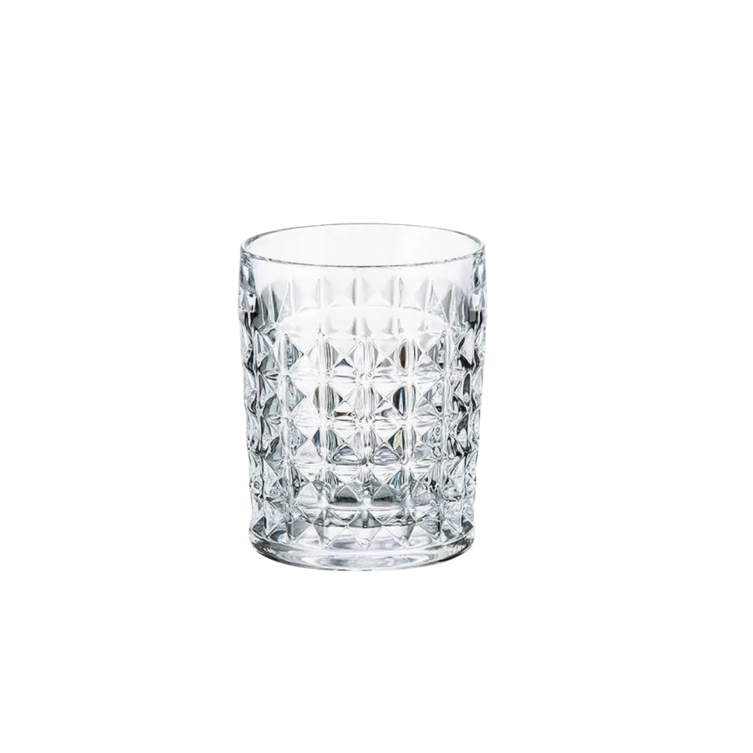 Vintage Cut Glass Tumbler Set of 12