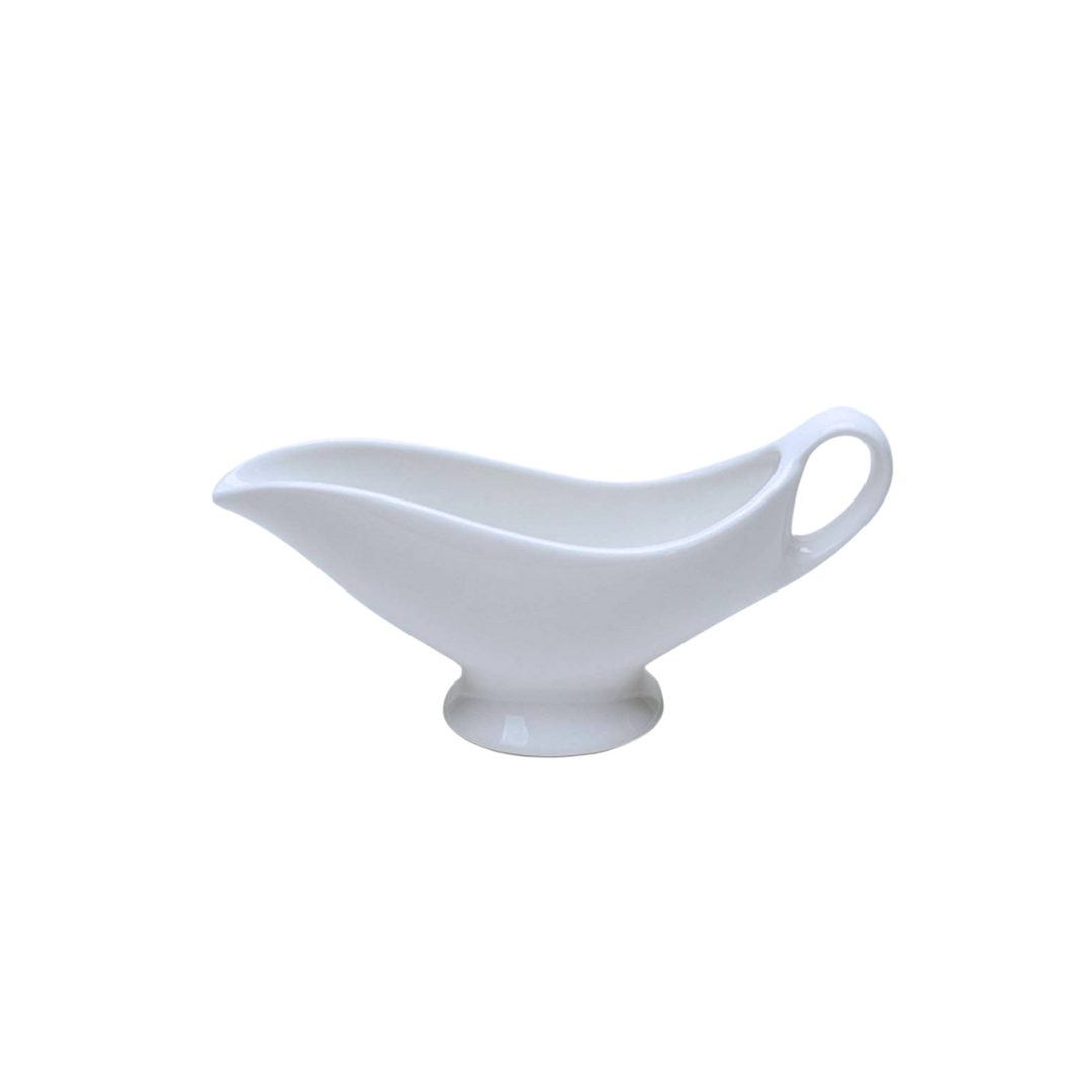 White Porcelain Gravy Boat