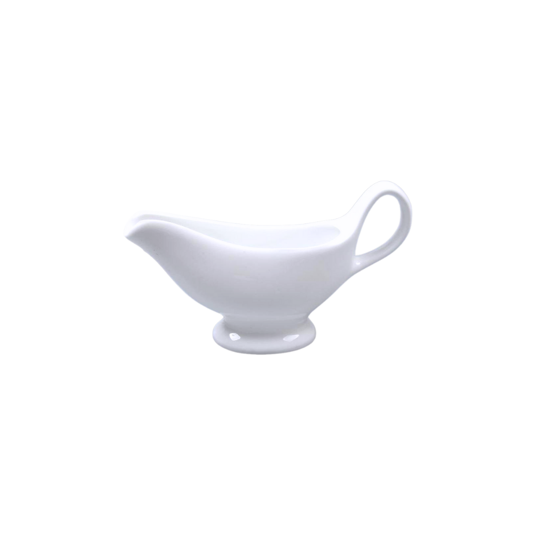 White Porcelain Gravy Boat