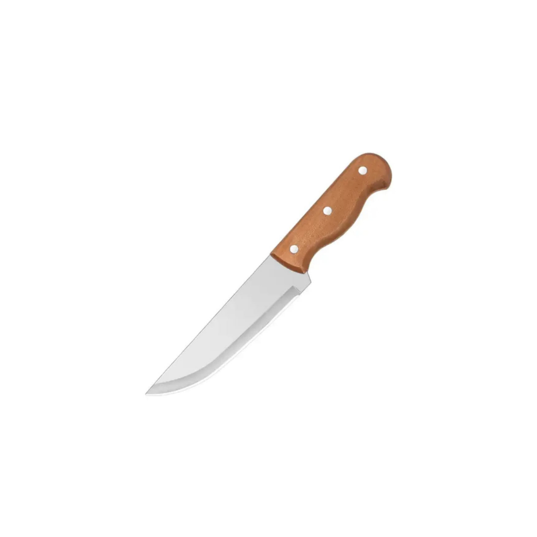 Stainless Steel Knife with Wooden Handle