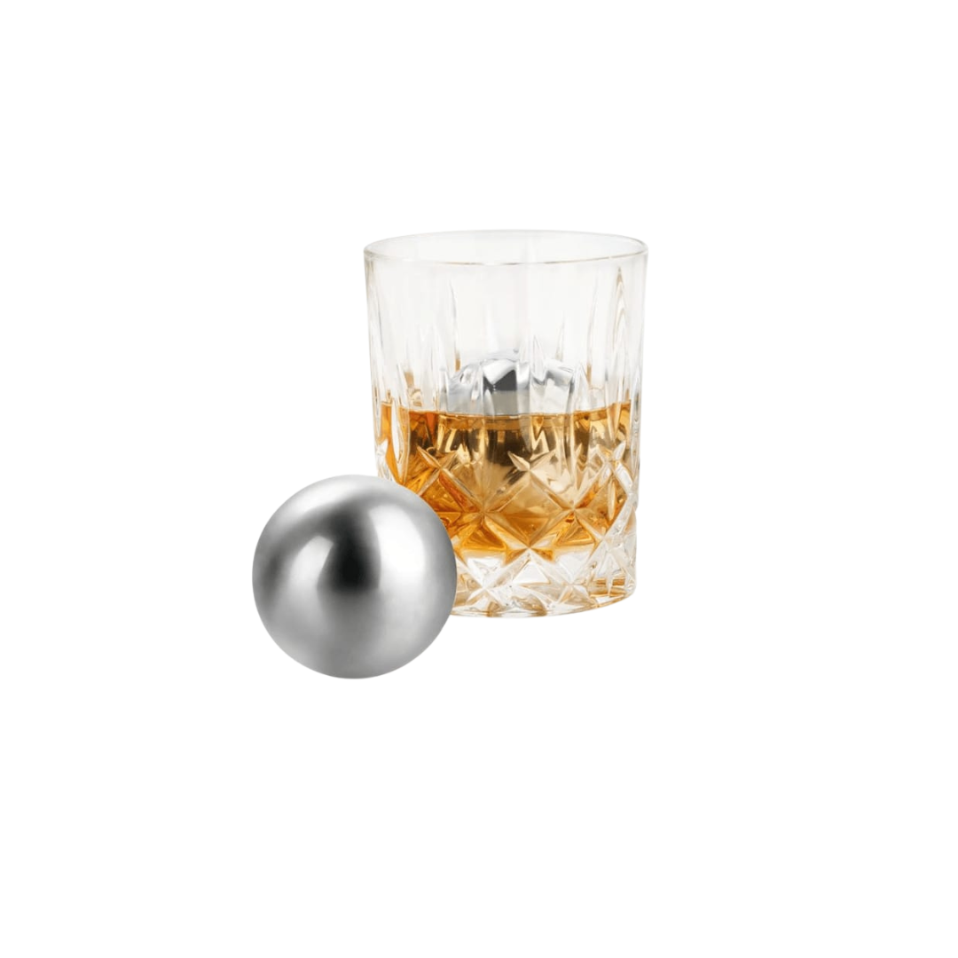 Ernesto Stainless Steel Whiskey Chilling Ball Set of 2