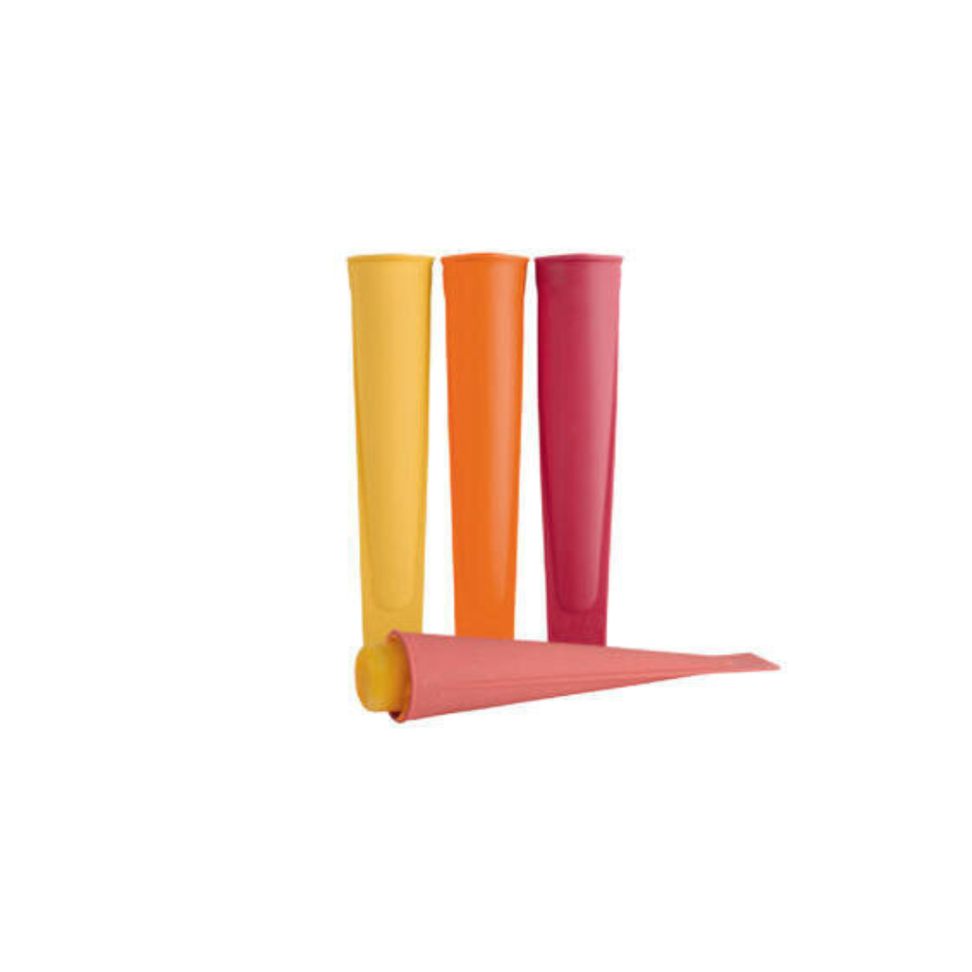 Ernesto Reusable Silicone Ice Pop Molds Set of 4
