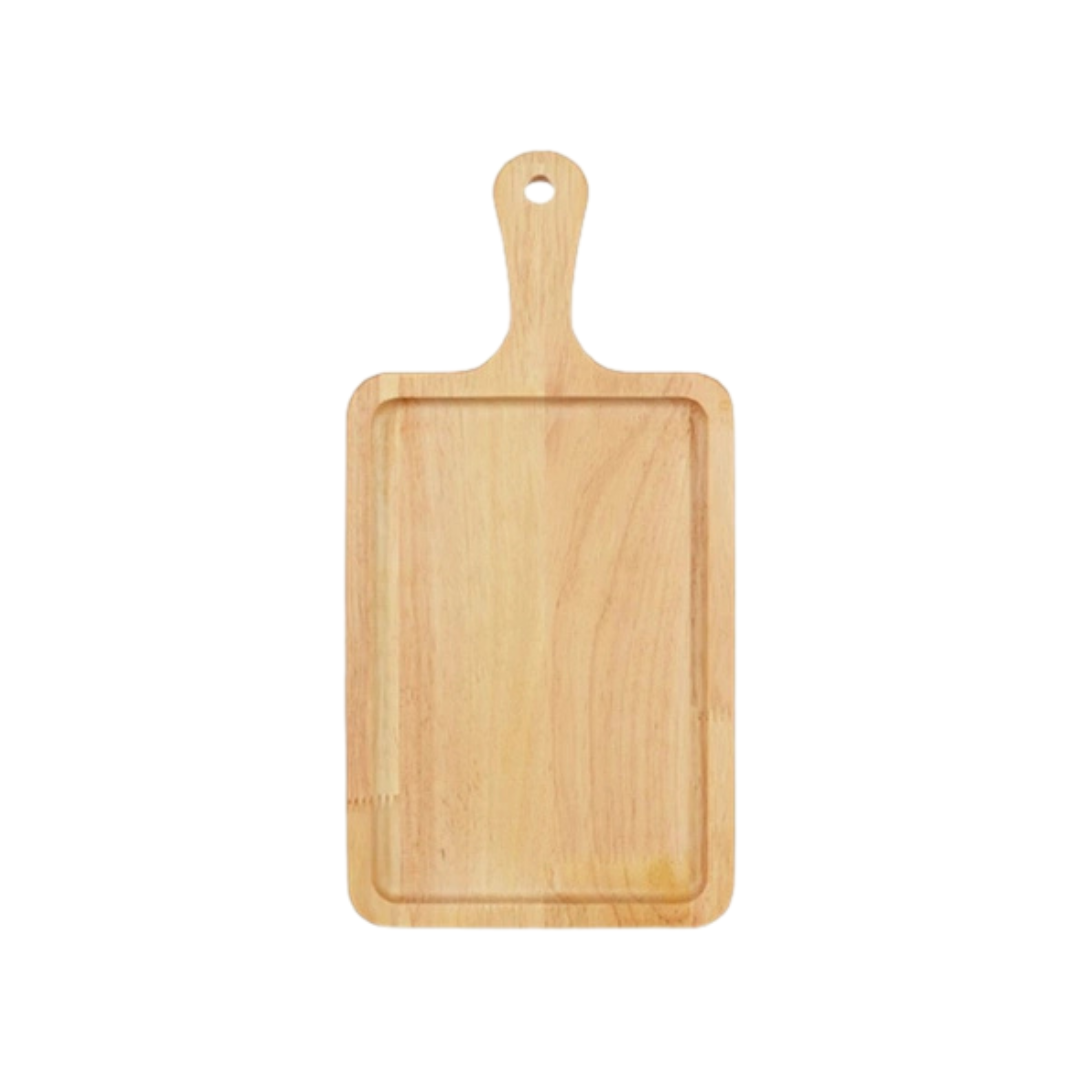 Wooden Cutting & Serving Board with Handle