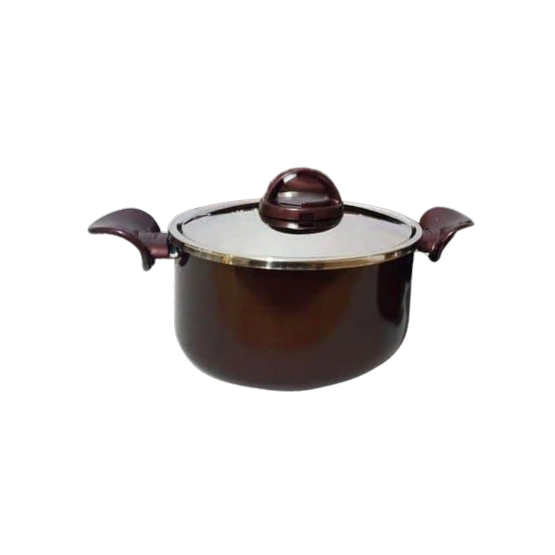 Phoenix Deep Casserole Pot with Stainless Steel Lid